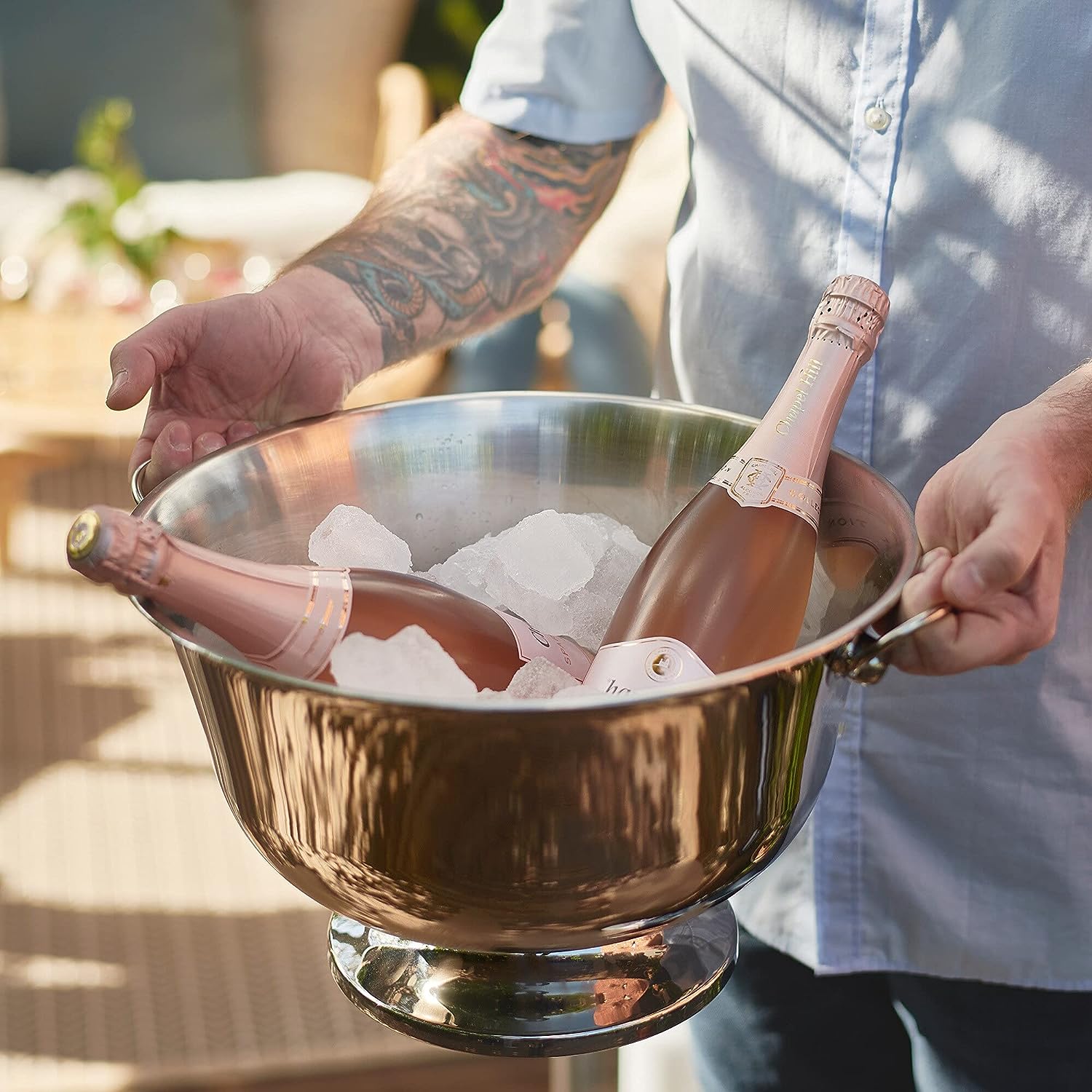 Stainless Steel Champagne Bowl