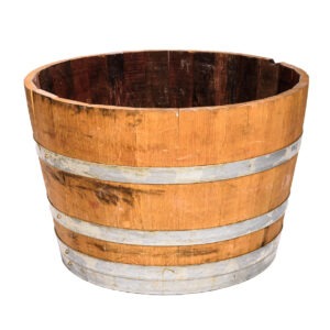 Half Wine Barrel