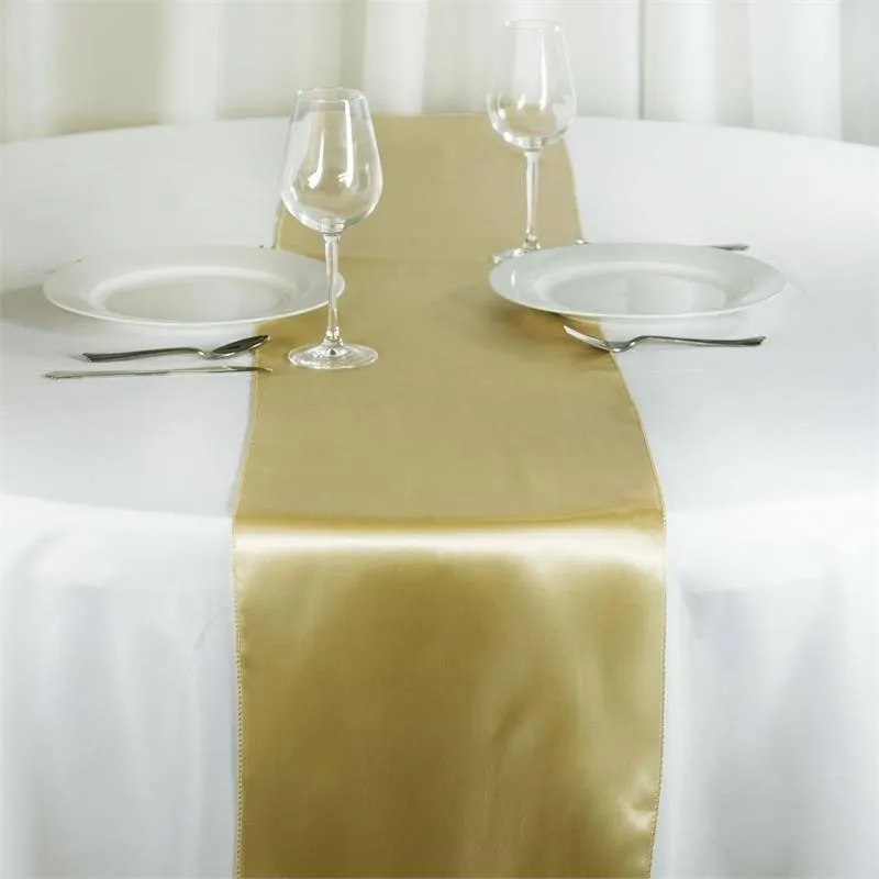 Golden Table Runners