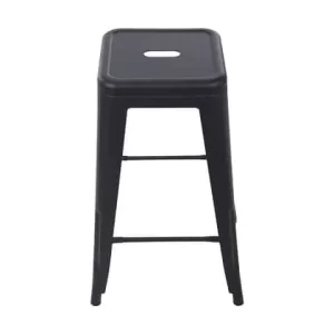 black bar stool
