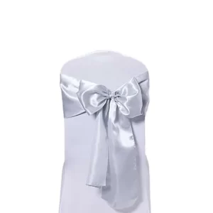 white chair sash