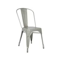 Silver Tolix Chair