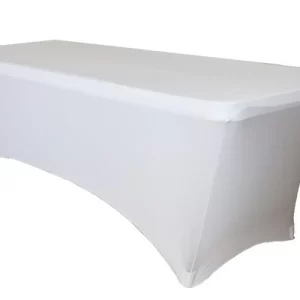 White Table Cloth – Lycra/Spandex