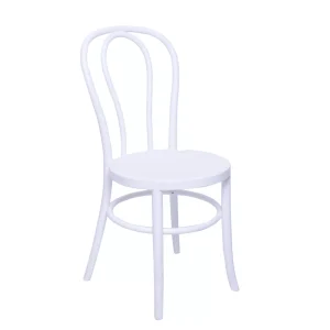 White Bentwood Chair
