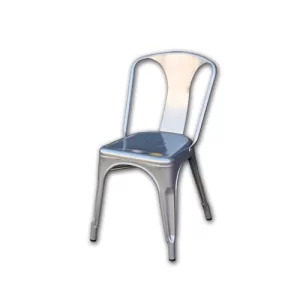 Silver Tolix Chair