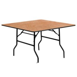 Wooden Trestle Table 4ft x4ft