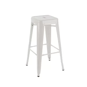 white bar stool