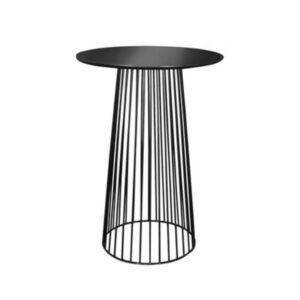 Black Wire Bar Table