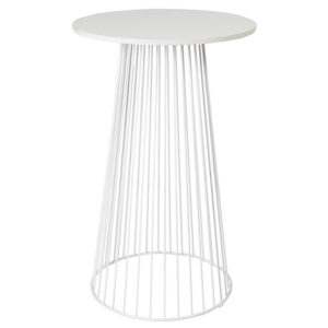 white Wire Bar Table